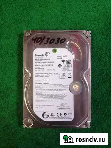 Жесткий диск 3.5 Seagate 500Gb 40/3030 Ярославль - изображение 1