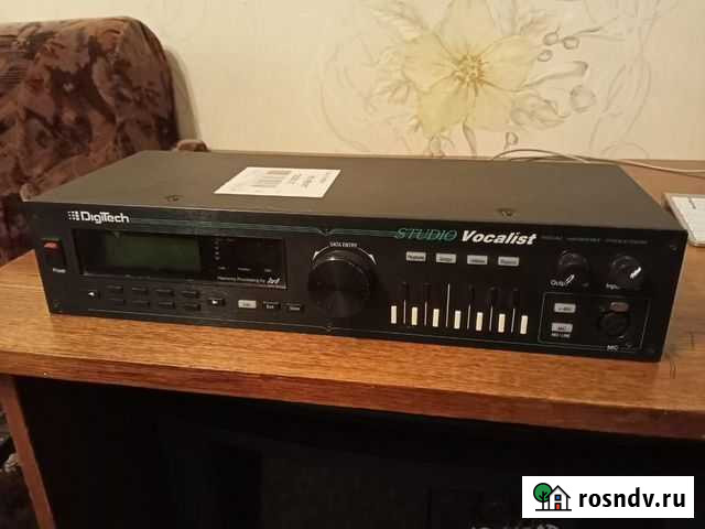 Студийный гармонайзер digitech studio vocalist + Новосибирск - изображение 1