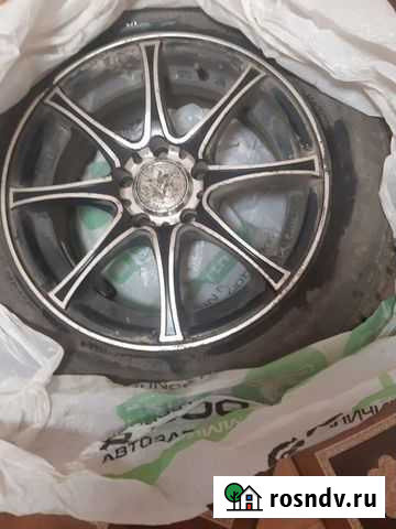 Колеса с зимней резиной на фабию R14 Кыштым - изображение 1