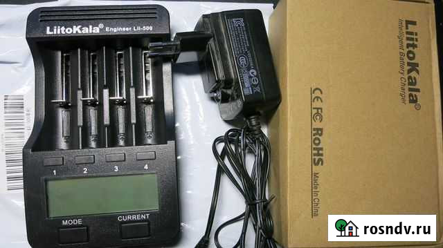 Устройство зарядное Liitokala Engineer Lii-500 Самара - изображение 1