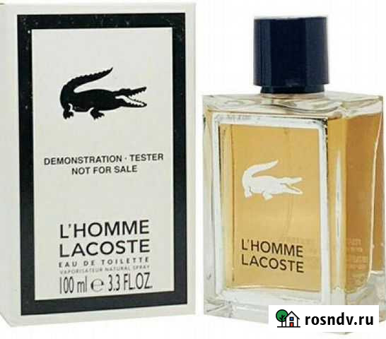 Туалетная вода Lacoste Lhommeтестер Ивантеевка - изображение 1