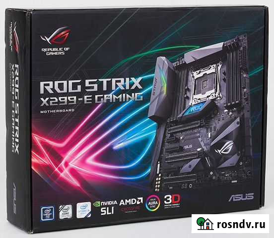Asus ROG Strix X299 E Gaming / Корпус BX Genom 2 Петропавловск-Камчатский - изображение 1