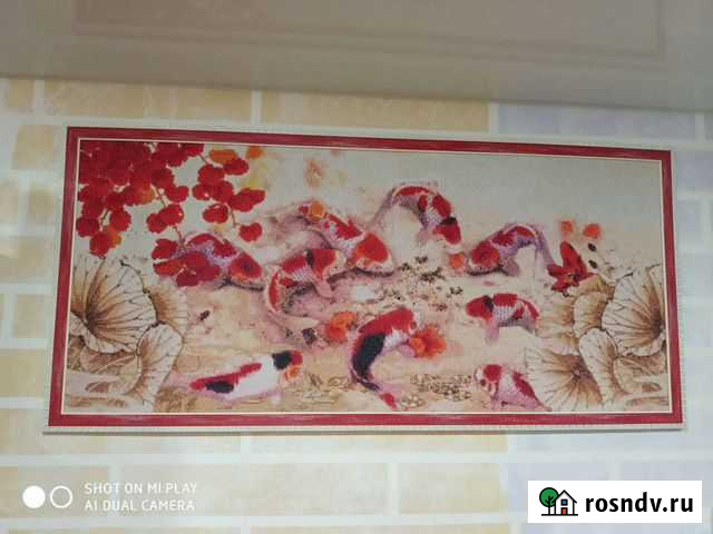 Картина вышитая крестом Новосибирск - изображение 1