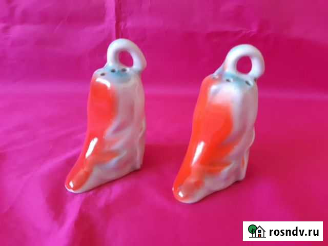 Салонка с перечницей, Перчики, Рига, СССР Владивосток - изображение 1