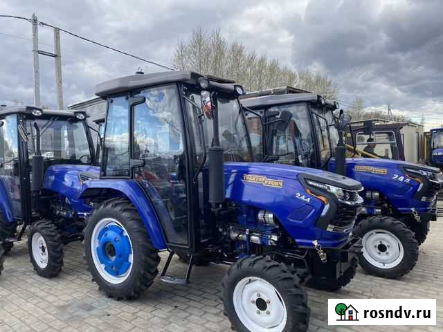 Минитрактор Русич Т-244 с кабиной + Косилка Томск - изображение 1