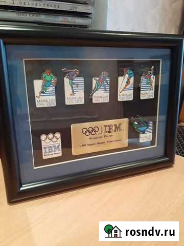 Набор значков Олимпиада в Нагано. 1998 Нефтеюганск - изображение 1