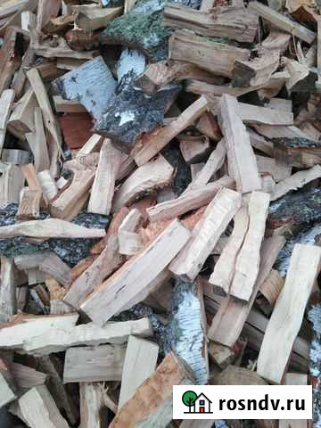 Дрова колотые берёзовые, отлет горбыль пихта Заринск - изображение 1