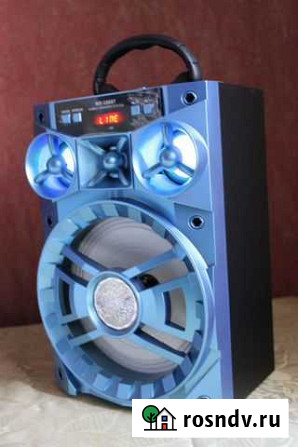 Колонка MS-188BT 15W бирюзовая Новокузнецк - изображение 1