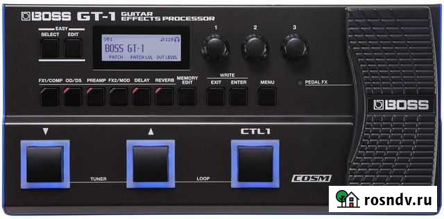 Гитарный процессор эффектов Boss GT-1 Иркутск - изображение 1