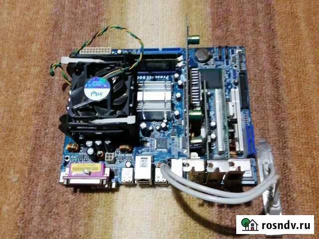 Материнская плата с процессором и памятью Верхняя Пышма - изображение 1