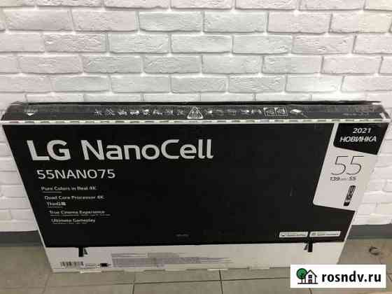 Телевизор LG 55nano75 новый smart 4k Воронеж