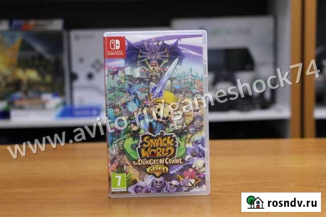 Snack World: The Dungeon Crawl - Switch Б.У Челябинск - изображение 1