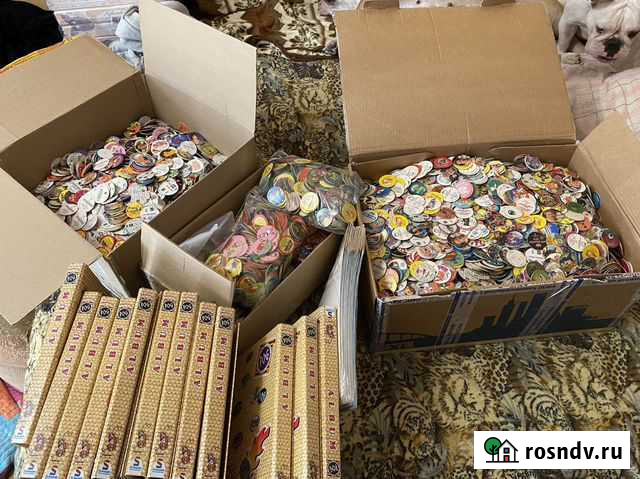 Полная 1000шт новых фишек, соток, кепсов Владивосток - изображение 1