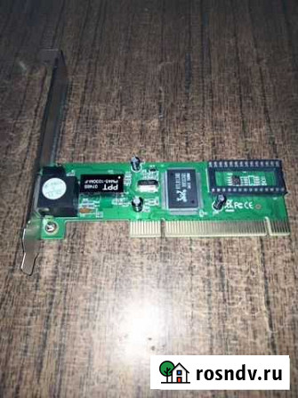 Сетевая карта PCI-адаптер 10/100 Мбит/с Смоленск - изображение 1
