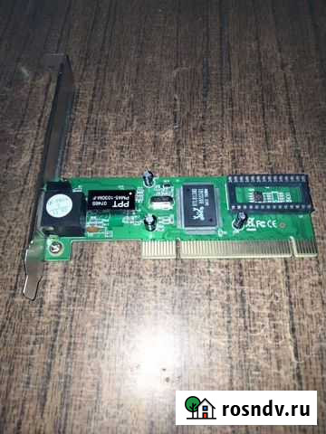 Сетевая карта PCI-адаптер 10/100 Мбит/с Смоленск - изображение 1