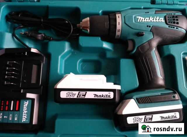 Шуруповерт makita 18v новый Белгород - изображение 1