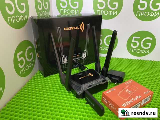 WiFI роутер для 4G модем на 300 мб Безлимитный Москва - изображение 1