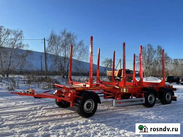 Прицеп лесовоз (сортиментовоз) Berger 8853-0000030-02, 2022 Москва - изображение 1