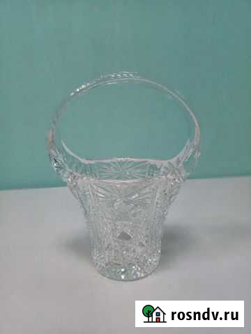 Конфетница хрустальная корзинка Краснодар - изображение 1