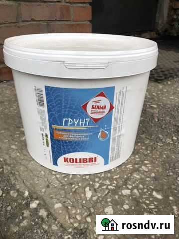 Грунтовка глубокого проникновения Томск - изображение 1