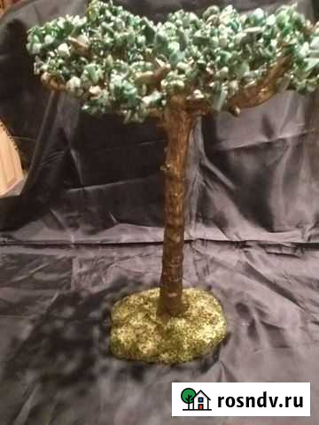 Дерево счастья зеленый агат Майкоп - изображение 1