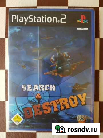 PS2. Search & Destroy. Лицензия new (новый) Саратов - изображение 1