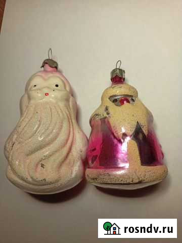 Дед Мороз Ёлочная игрушка СССР Казань - изображение 1