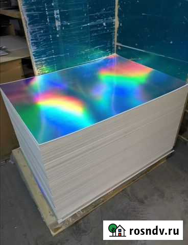 Голографический картон хамелеон Санкт-Петербург - изображение 1