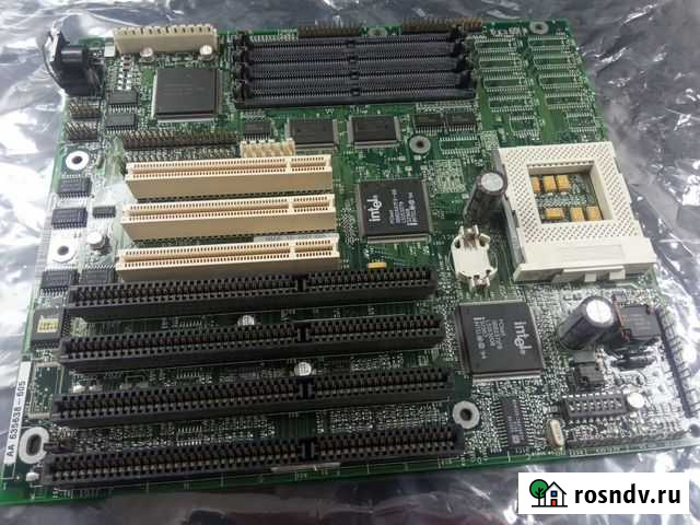 Брендовая материнка Socket 5 - pentium1 Краснодар - изображение 1