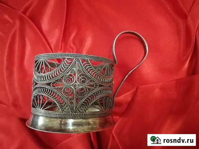 Подстаканник мельхиор Екатеринбург - изображение 1