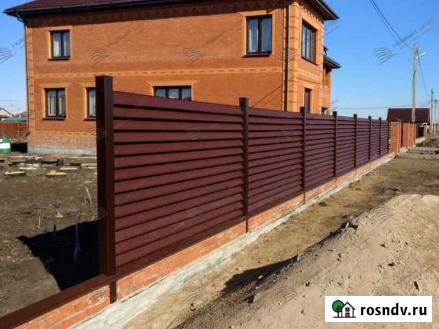 Забор-жалюзи Ижевск - изображение 1