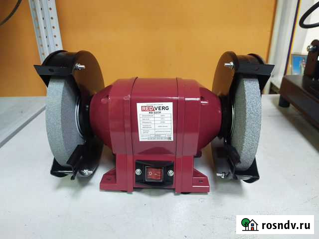 Станок заточной 370Вт RedVerg RD-3217F гарантия Красноярск - изображение 1