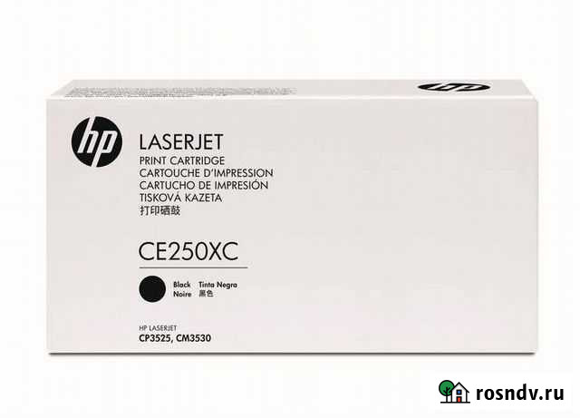 Картридж CE250XC (504X) для HP CLJ CP3525/CM3530 ч Москва - изображение 1