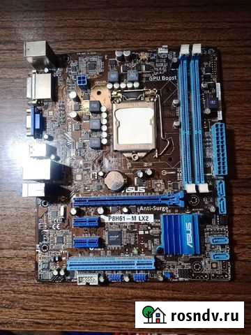 Asus P8H61-M LX2 LGA1155 Красноуральск - изображение 1