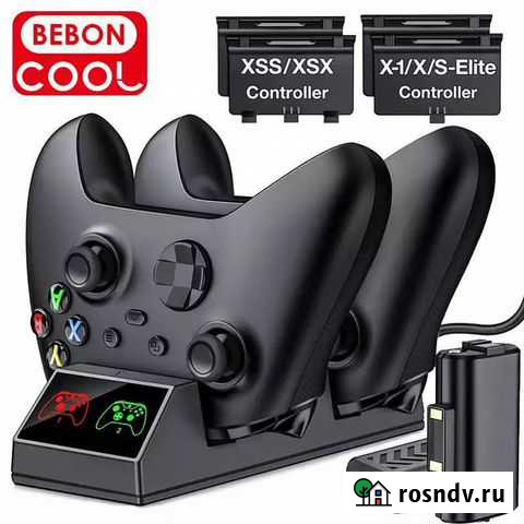 Зарядная станция с 2 аккумами xbox one / series s Санкт-Петербург - изображение 1