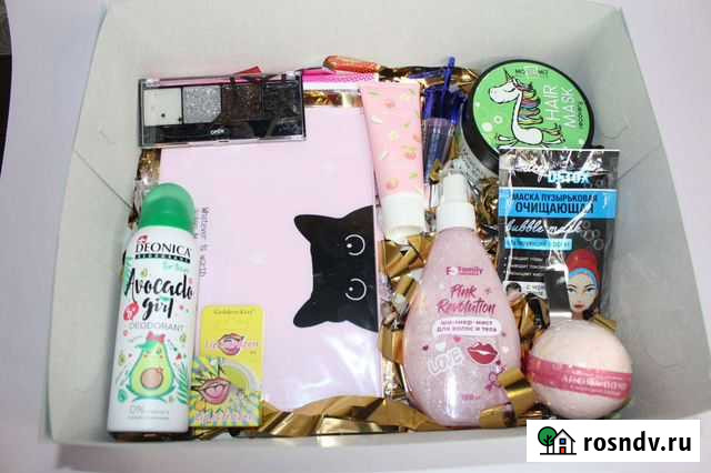 Подарочный набор бокс с косметикой подросток 8 мар Симферополь - изображение 1
