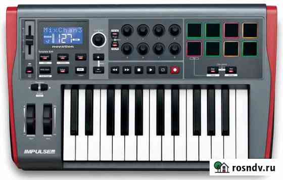 Novation impulse 25 midi-клавиатура Москва