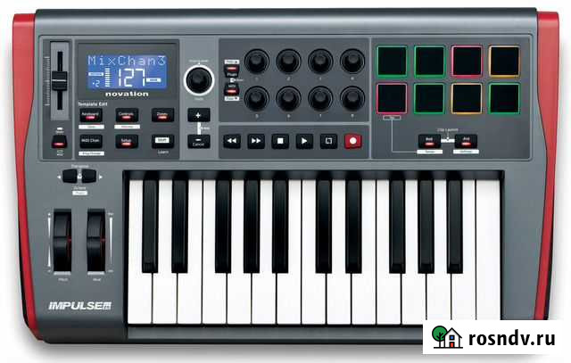 Novation impulse 25 midi-клавиатура Москва - изображение 1