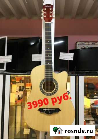 Акустическая гитара новая Калининец - изображение 1