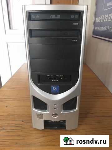 Компьютер 2-x яд. с ЖК 17 для офиса и интернета Белгород - изображение 1