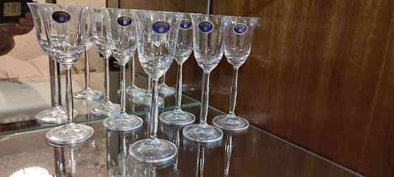 Продам фужеры богемский хрусталь Чехия Новосибирск