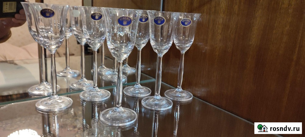 Продам фужеры богемский хрусталь Чехия Новосибирск - изображение 2