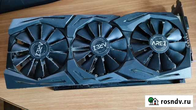 Видеокарта Asus AMD Radeon RX vega 56 strix OC Северск - изображение 1