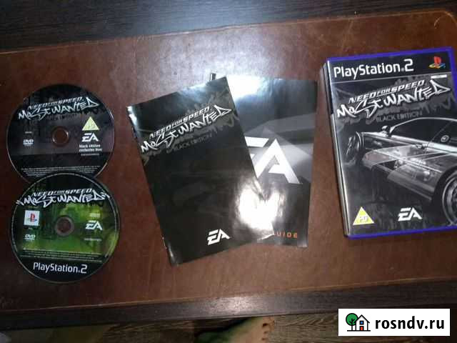 NFS mostwanted (редкая черная версия) PS 2 Ульяновск - изображение 1