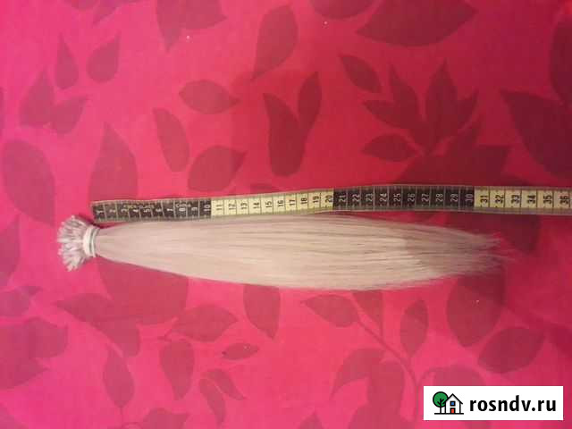 Волосы славянские для капсульного наращивания б/у Братск - изображение 1