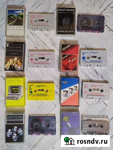 Kraftwerk лот 8 Аудиокассет Англия Москва - изображение 1