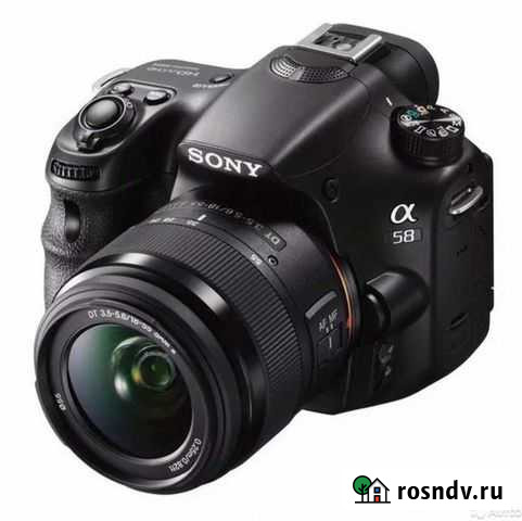 Зеркальный фотоаппарат Sony SLT A58K Казань - изображение 1
