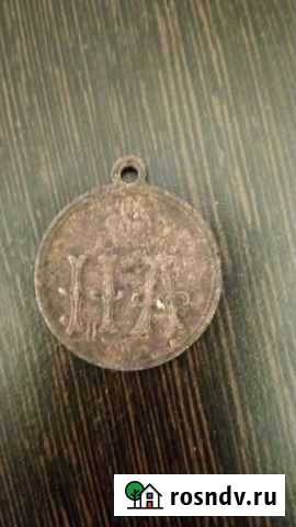 Жетон В память коронации Императора Николая вто Пенза - изображение 1