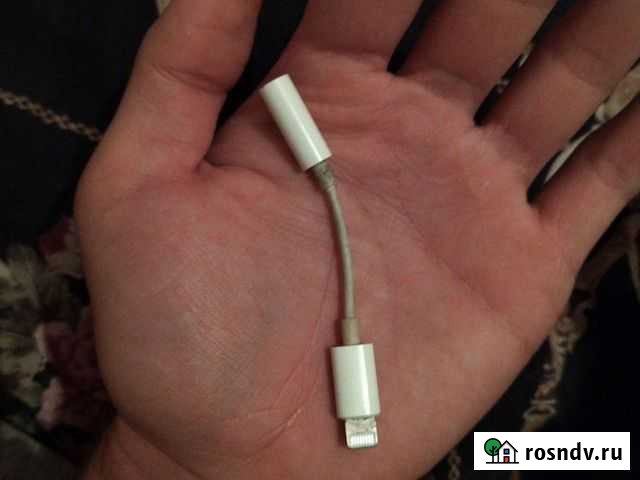 Переходник от айфон 7 /iPhone 7 к наушникам и аукс Махачкала - изображение 1