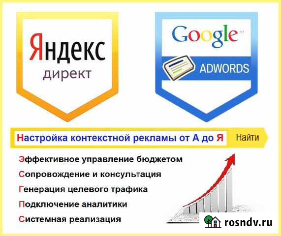 Настройка рекламы Яндекс Директ и Гугл ADS Хабаровск - изображение 1